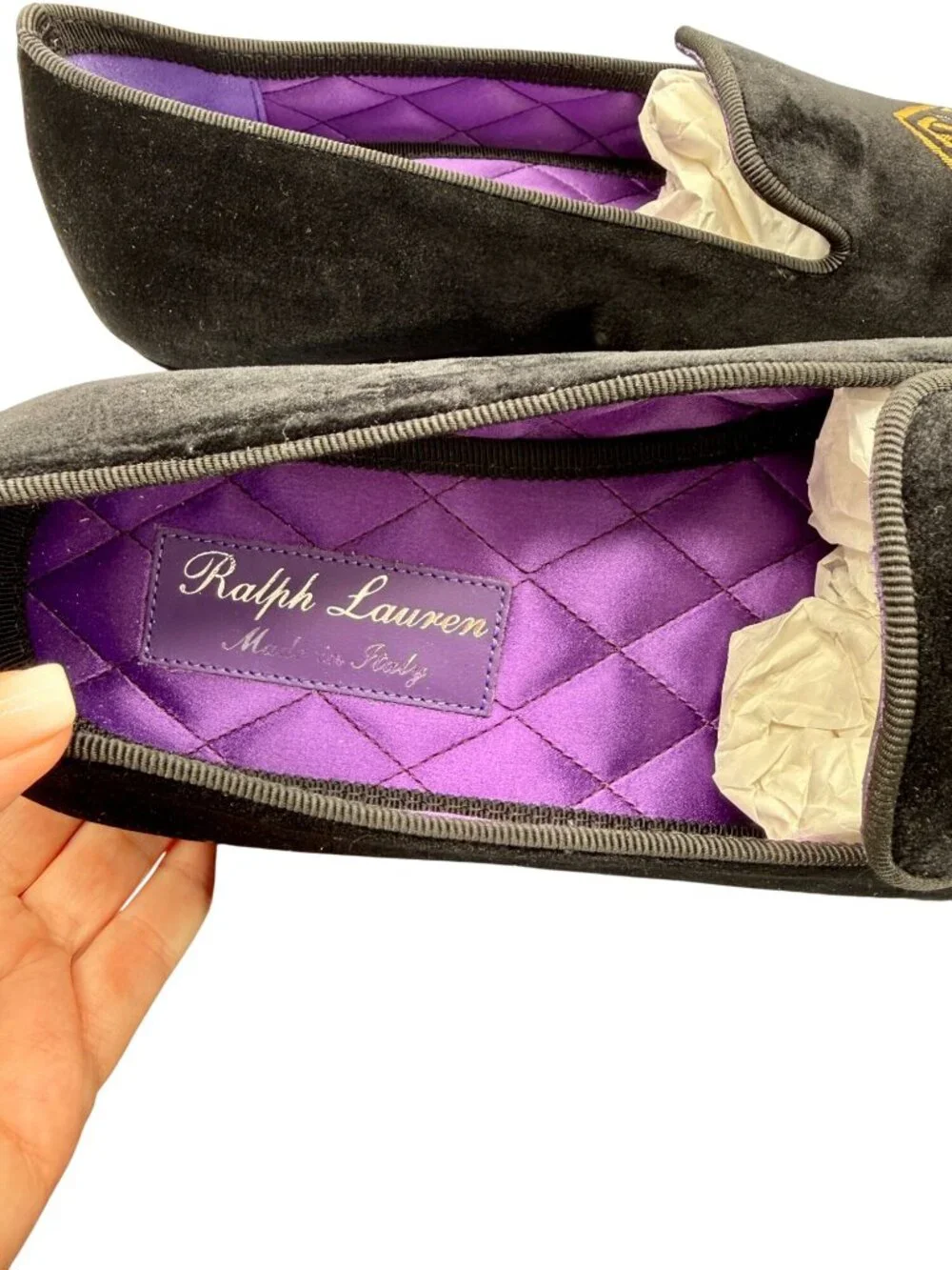 Ralph Lauren Purple Label Alonzo Slipper Loafers NIB - Size 10
